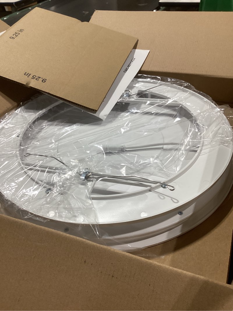 Condition photo showing Good Condition for Fitop Bathroom Exhaust Fan with Light, 130 CFM 47W Ceiling Mount Shower Ventilation Exhaust Fan, 1.5 Sones Bathroom Vent Fan with Light, 1100LM LED Light 3000K/4000K/5000K (Gold) Golden