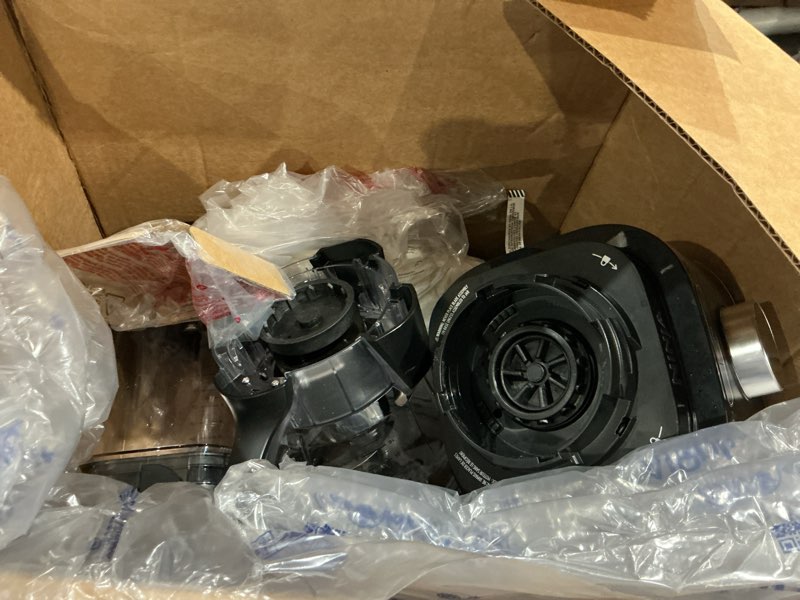 Condition photo showing As Is for ninja kitchen system | food processor & blender with blendsense technology | 8-cup bowl & 24-oz. to-go cup | for smoothies, cookie dough, salsa & more | 1800-peak-watt | black | tb401 blender + bowl + (1) 24-oz. cup