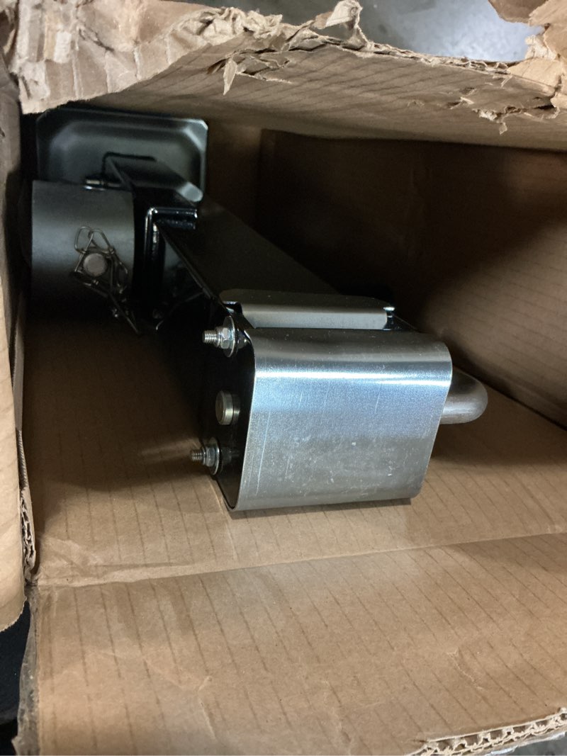 Condition photo showing Good Condition for 8000lbs pipe mount tongue jack, 15" lift, heavy duty swivel jack with drop leg, weld on jack for rv, boat, and utility trailers