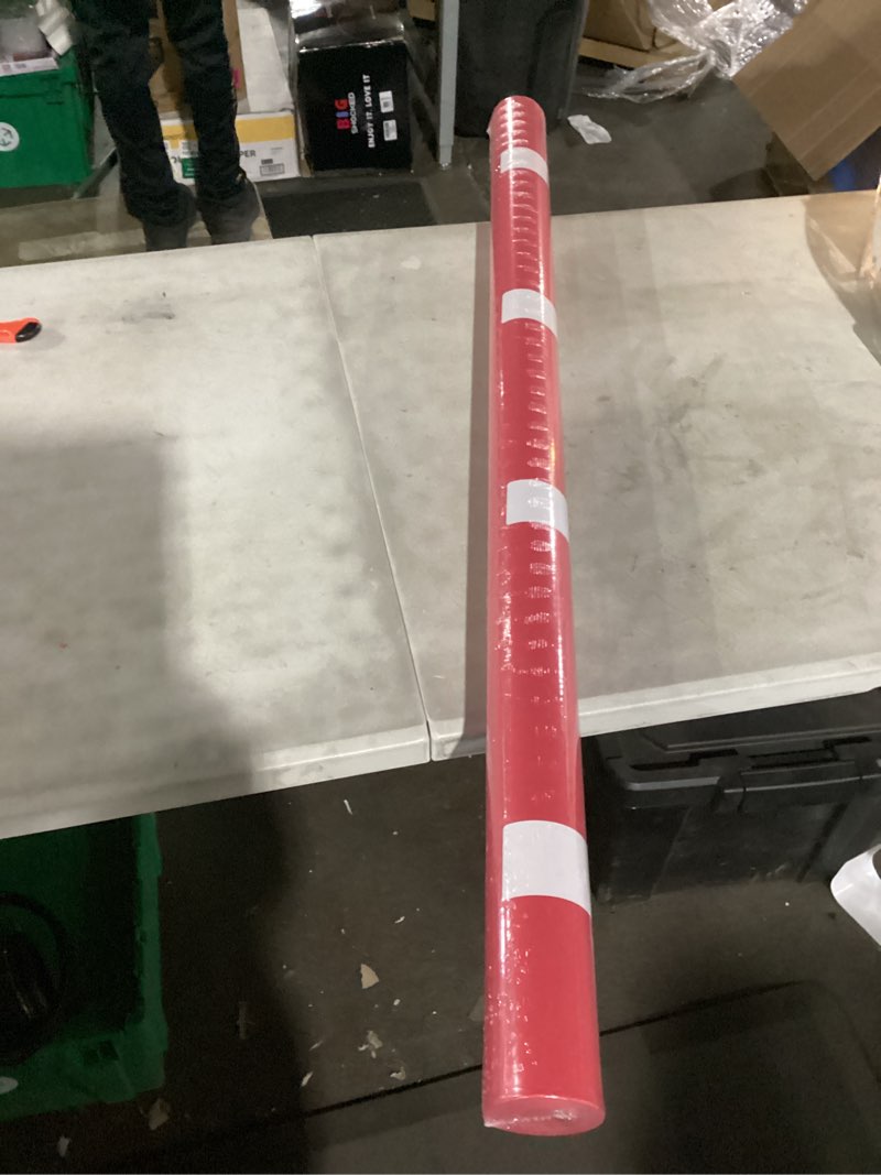 Condition photo showing Good Condition for christmas red kraft paper roll 48" x 1200" (100 feet) with cutter - usa-made gift wrapping paper for packing, moving, shipping & crafts/arts - 100% recyclable natural craft material by idl packaging red 48" x 100 feet