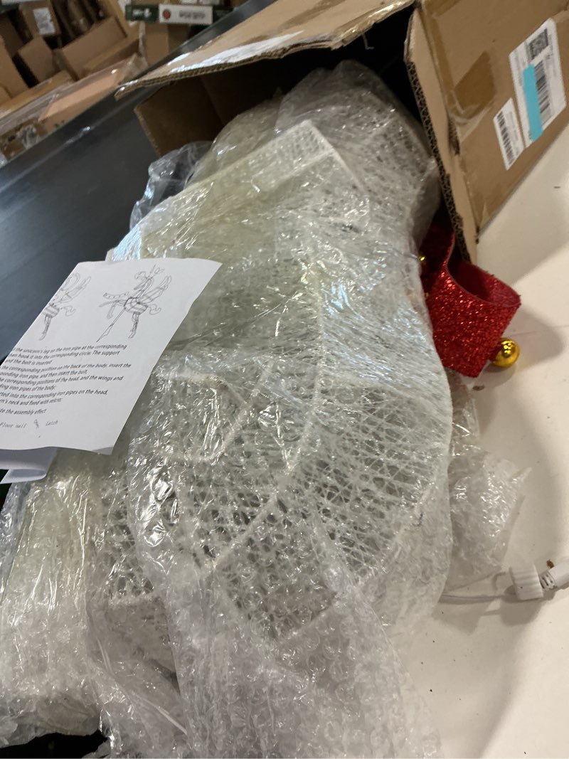 Condition photo showing Good Condition for 4.7FT Lighted Unicorn O...es Zip Ties, Outside( similar 