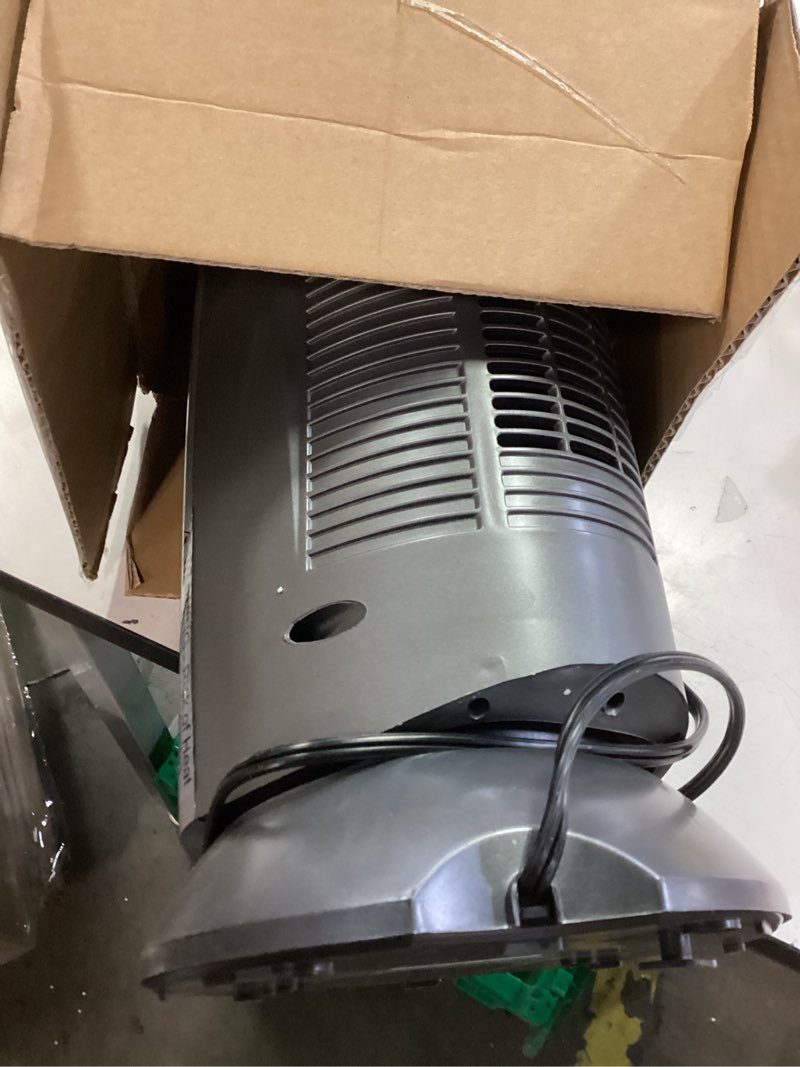 Condition photo showing Good Condition for Comfort Zone 1500W Oscillating Ceramic Tower Space Heater – Portable Electric Heater, Digital Display, Remote Control, 80° Oscillation & 12H Timer – Tip-Over & Overheat Protection for Home & Bedroom