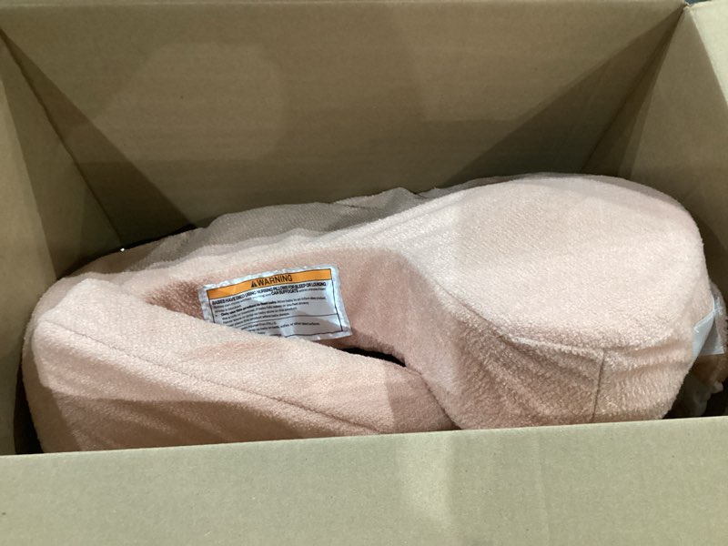 Condition photo showing Good Condition for my brest friend nursing pillow - deluxe - enhanced comfort w/ slipcover - ergonomic breastfeeding pillow for ultimate support for mom & baby - adjustable pillow w/ handy side pocket, soft rose