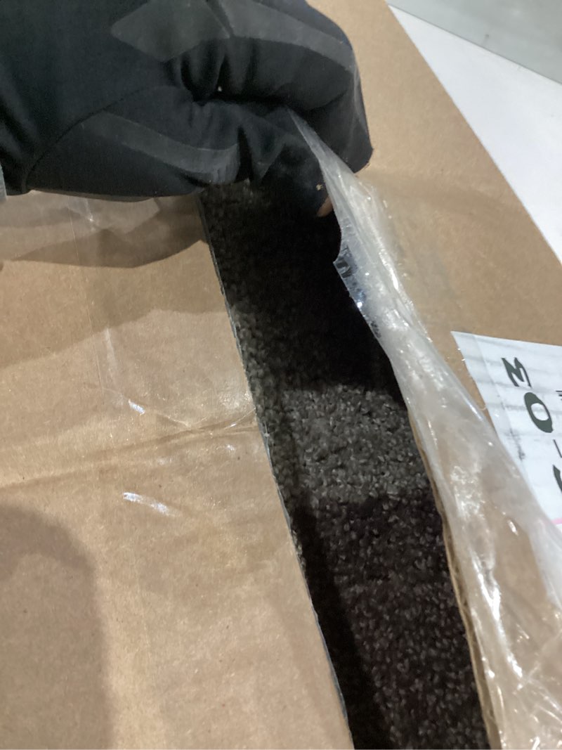 Condition photo showing Good Condition for machine washable kitchen rug 24" x 96", non slip kitchen mat for floor, absorbent entrance runner rug for bedroom, hallway, bathroom, door (roll packing) 24" x 96" beige