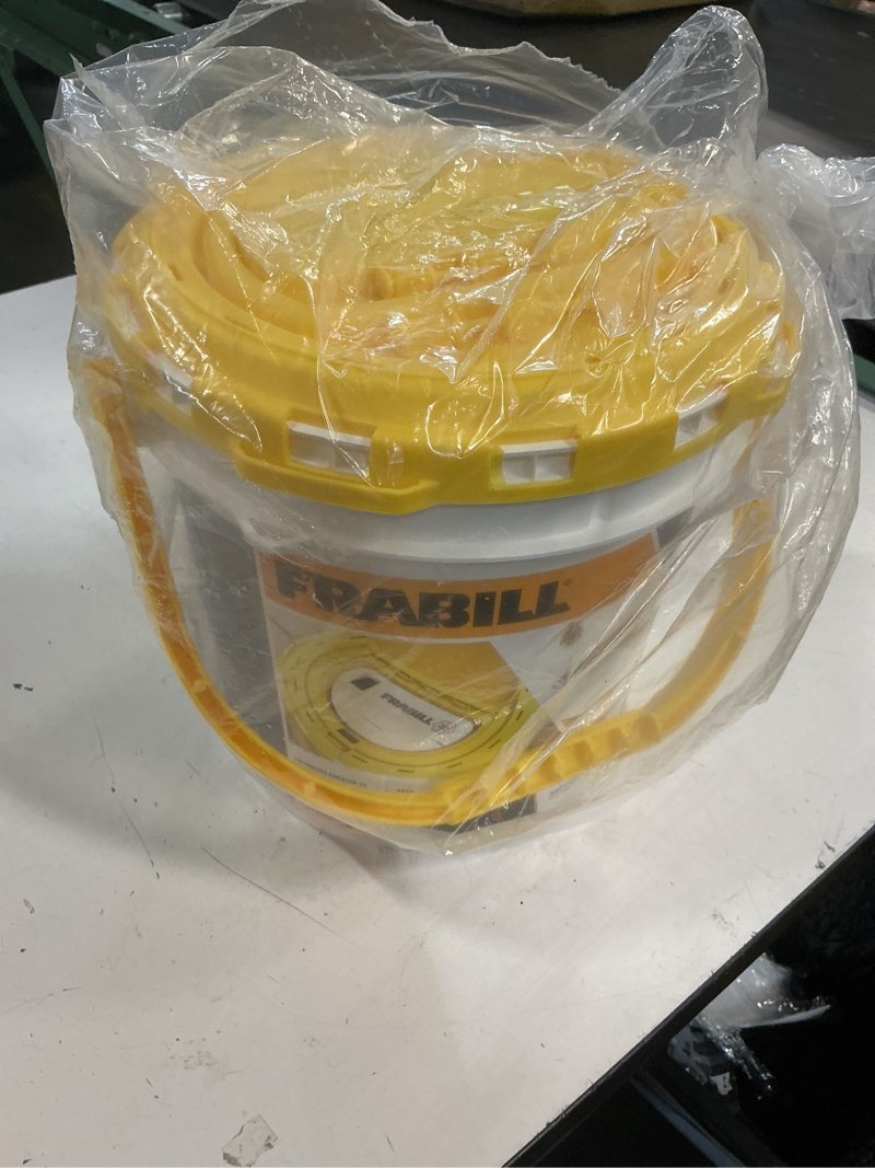 Condition photo showing New/Like New for frabill buckets & accessories aerated bait bucket