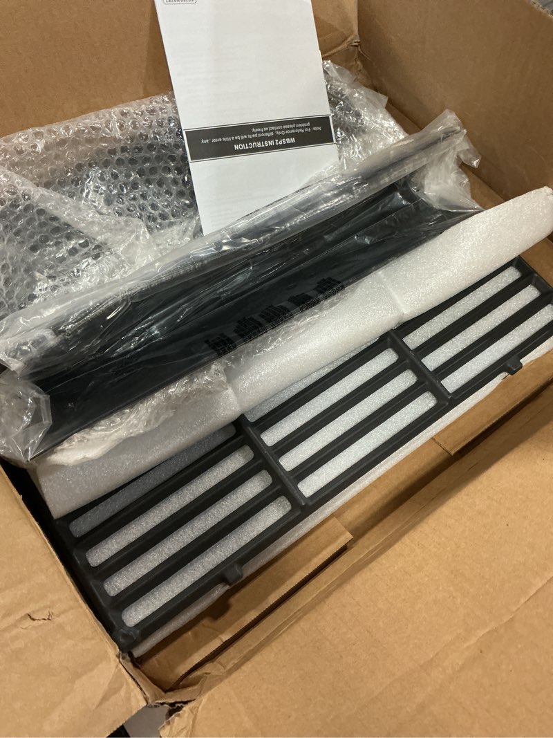 Condition photo showing Good Condition for Grill Parts for Weber Spirit 300 and Spirit II 300 Series, 15.3" Flavorizer Bars & Grill Grates for Weber Spirit E-310 E-315 E-330 Series Grills with Front Control Knobs, Replace for Weber 7636 7638 Cast Iron & Porcelain Steel Fits Spirit 300 and Spirit II 300 With Front Knobs