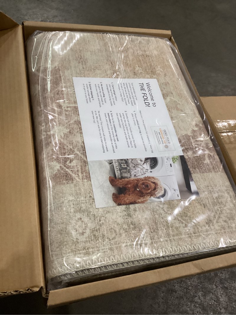 Eppler Medallion Machine Washable Area Rug for Living Room Bedroom Dining Room Kitchen Rug Size: Runner 2'6" x 10'