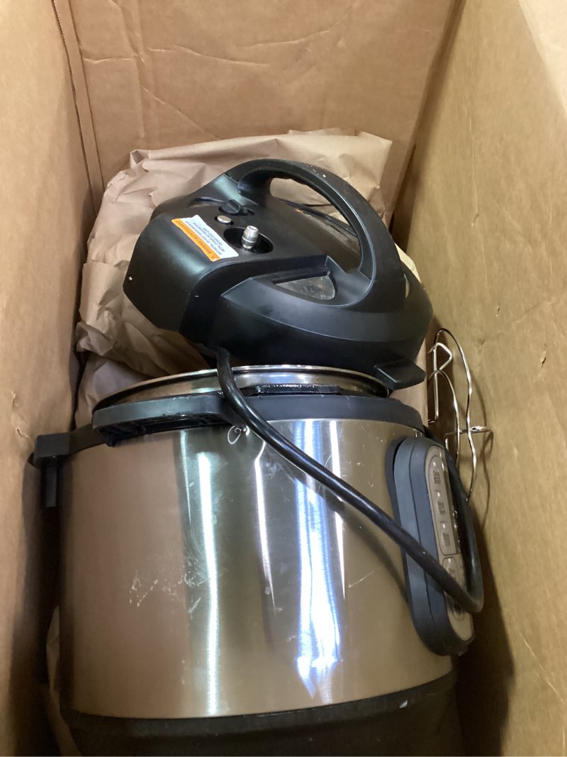 Condition photo showing As Is for Instant Pot Duo 7-in-1 Mini Electric Pressure Cooker, Slow Rice Cooker, Steamer, Sauté, Yogurt Maker