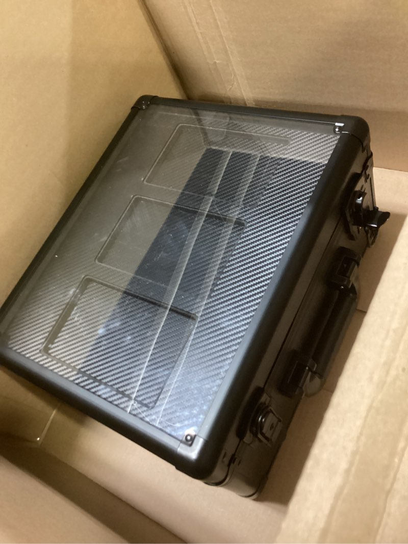 Condition photo showing Good Condition for Secure 3-Row Graded Card Case with Key Lock – Hard Protective Storage Box Holds 120+ PSA BGS SGC Slabs