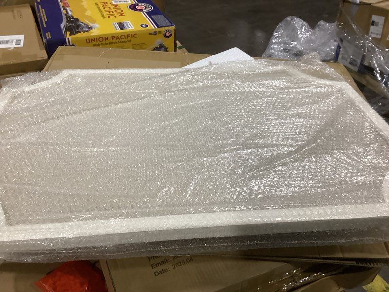 Condition photo showing Good Condition for Vintage Framed Pin Board Linen Display Bulletin Board Large Fabric Picture Memo Decorative Pinboard for Xmas Gift Wall(Arch,23.6" X 35",Antique Golden) Antique Golden 23.6" x 35" Arch