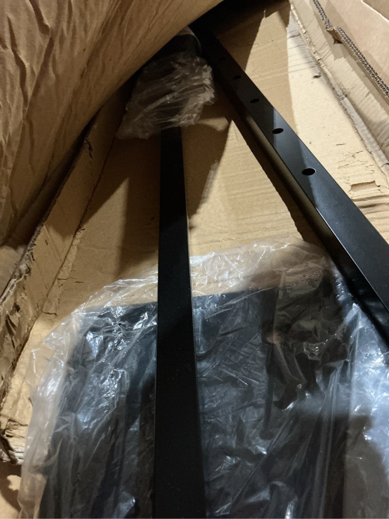 Condition photo showing Good Condition for sswbasics adjustable black costumer stand – single arm clothes rack - retail clothing and garment display stand – ideal for showcasing hanging items in thrift shops, boutiques and retail stores