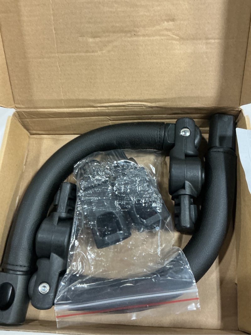 Condition photo showing Good Condition for universal stroller bumper bar angle adjustable armrest stroller handle stroller bar removable stroller crossbar for bbz yoyo, yoyo 2, yoyo+, black pu leather (lock size range: 0.59~1.57in)