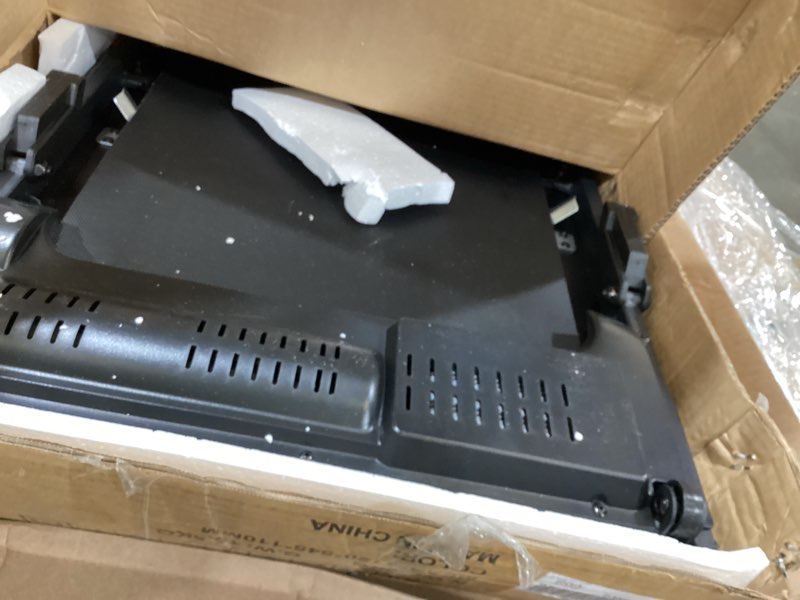 Condition photo showing As Is for portable walking pad treadmill with handle bar and incline for home 0.6-7.6mph under desk treadmill for home small, 350lbs small treadmills with handles, 3.0hp treadmills for exercising black-a1