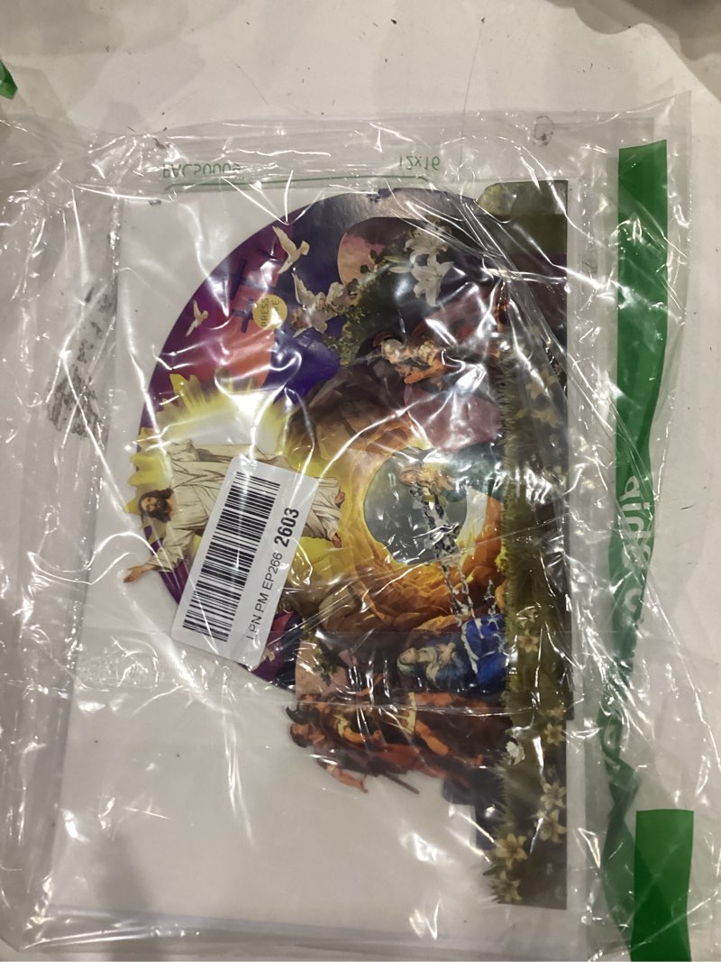 Condition photo showing Good Condition for facraft he is risen card, jesus resurrection 5-layer musical easter cards religious, with light & music, with envelope & seal, for sympathy baptism confirmation get well encouragement birthday 00-he is risen