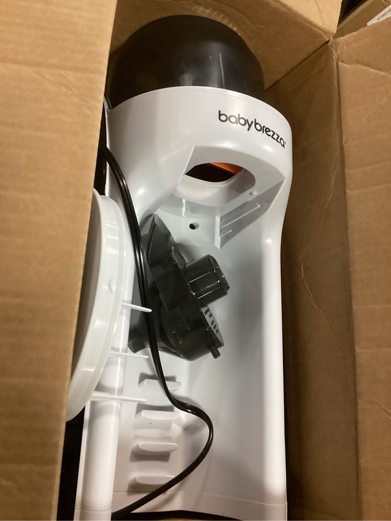 Condition photo showing As Is for Baby Brezza Instant Baby Bottle Warmer - Fast Water Warmer Instantly Dispenses 24/7 in 3 Temperatures, White 1 Count (Pack of 1)