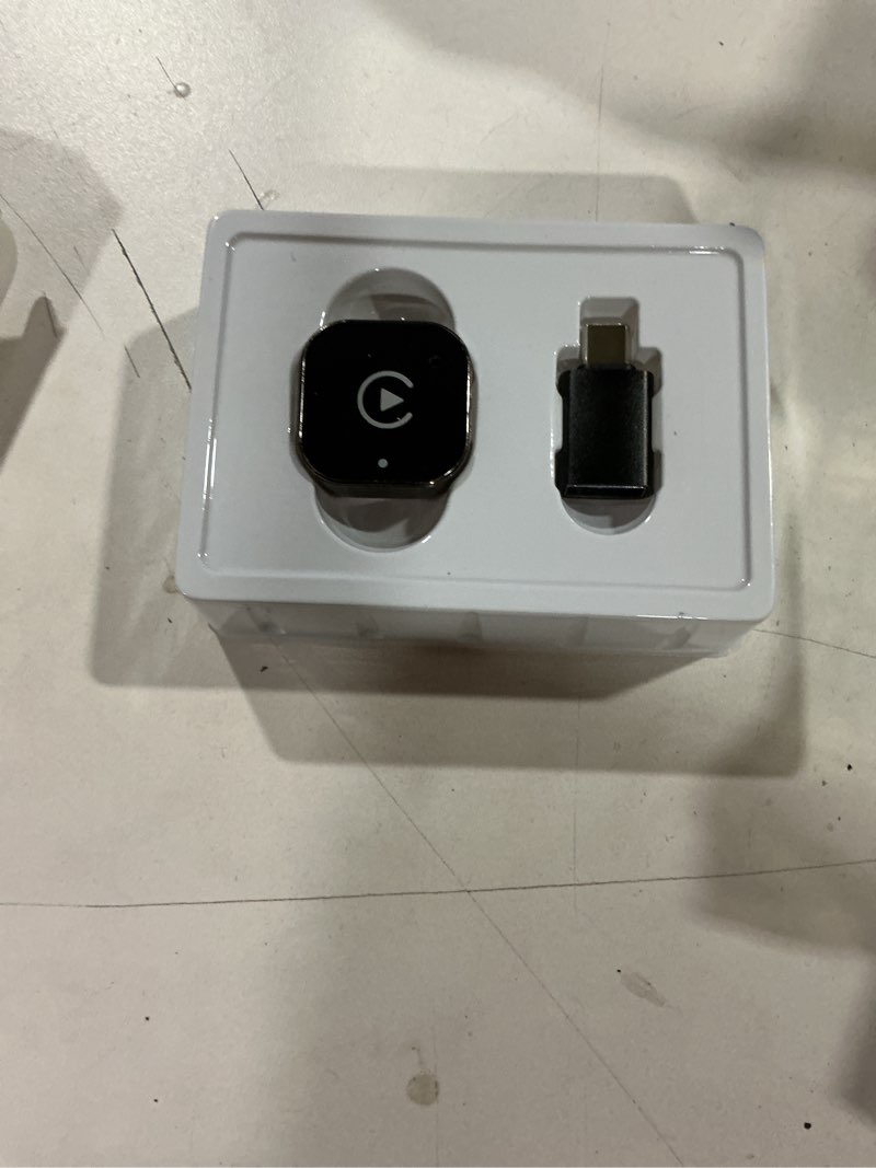 Condition photo showing Good Condition for 2-in-1 wireless carplay & android auto adapter, plug & play carplay dongle converts wired to wireless, fast auto-connect, no delay, compact design for iphone & android with usb/usb-c port(black)