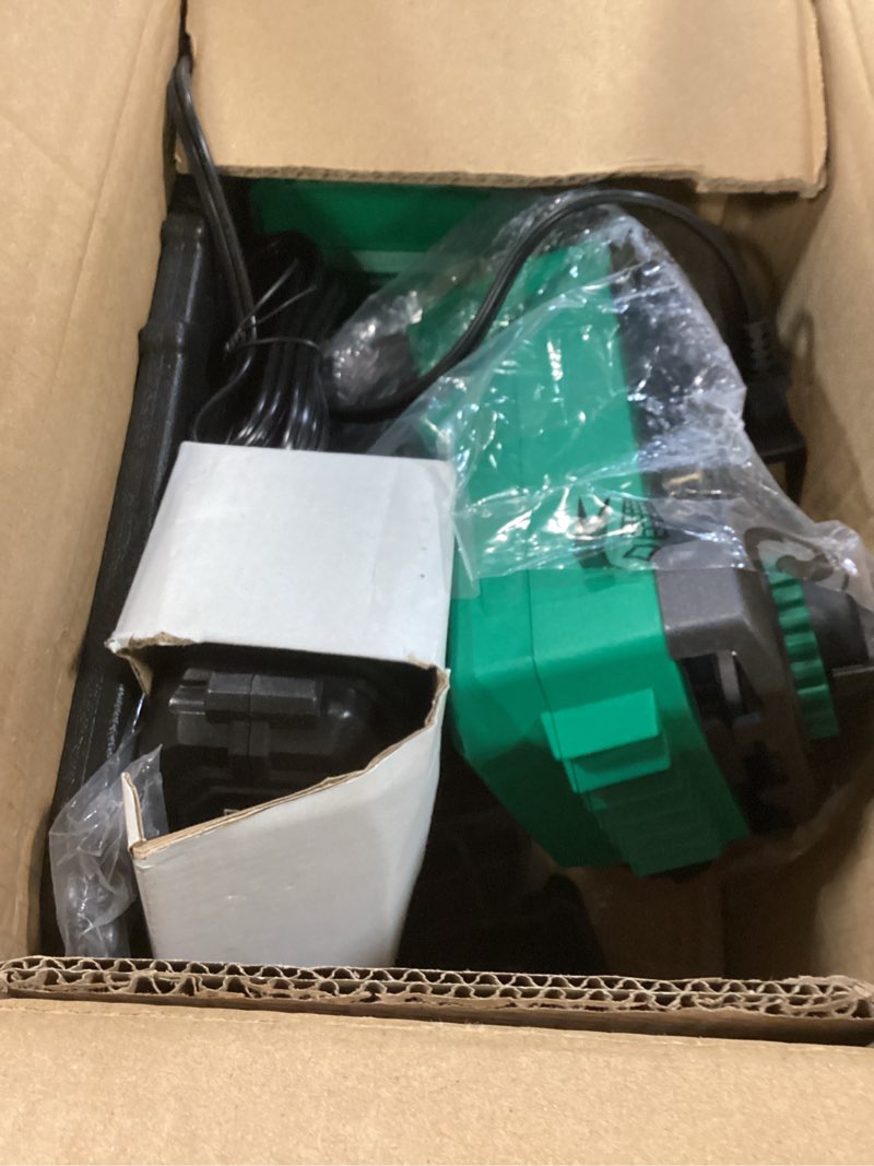 Condition photo showing Good Condition for kimo brushless electric chainsaw 12 inch cordless with 4.0ah battery & fast charger, 54.5 ft/s powerful cutting, security lock?auto oiler battery powered chainsaw for wood cutting & tree trimming