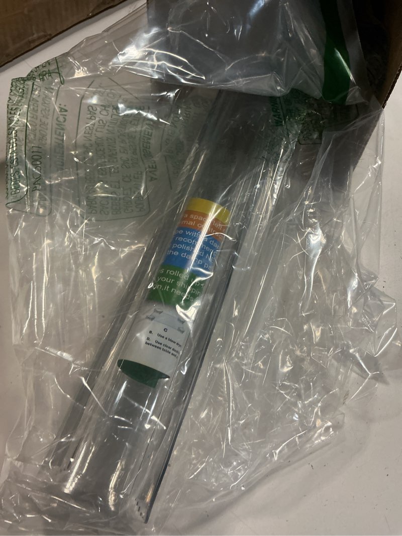 Condition photo showing Good Condition for 22x48 clear plastic table protector for dining room tablecloth desk pad mat wooden furniture coffee glass end sofa bed side banquet tv console entry cabinet table top protection cover waterproof pvc clear 22" x 48"