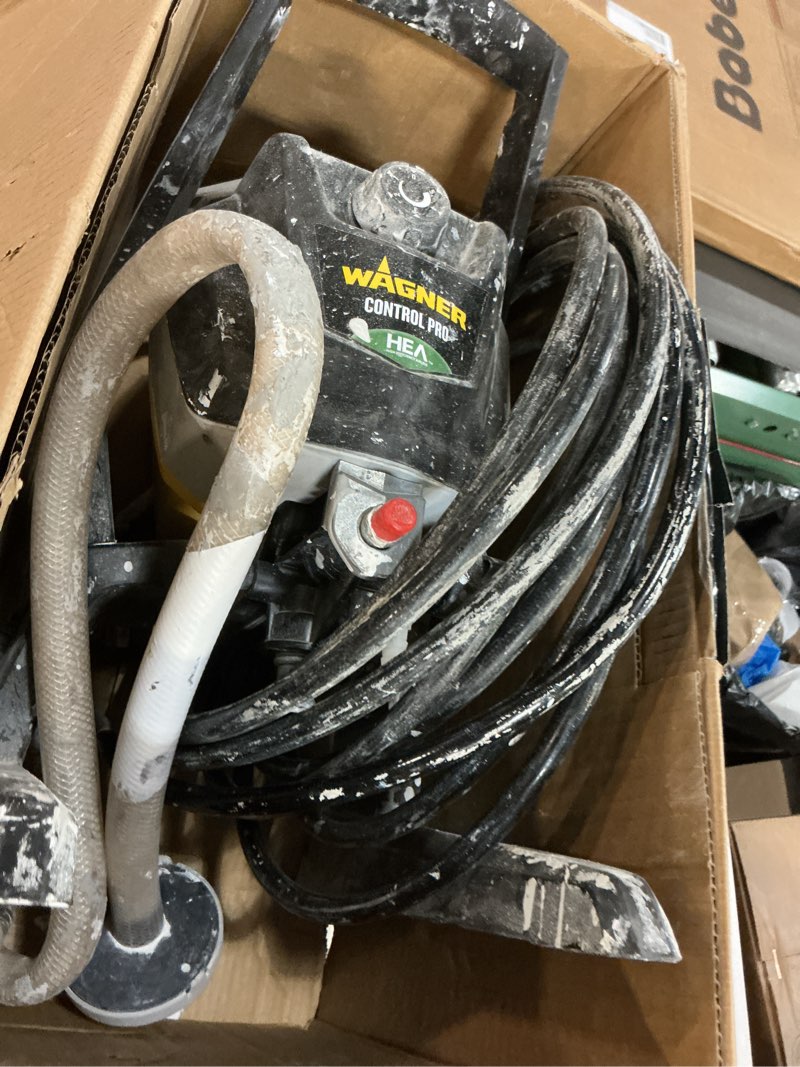Condition photo showing As Is for wagner spraytech 0580000 control pro 150 paint sprayer, high efficiency airless sprayer with low overspray control pro 150 v1