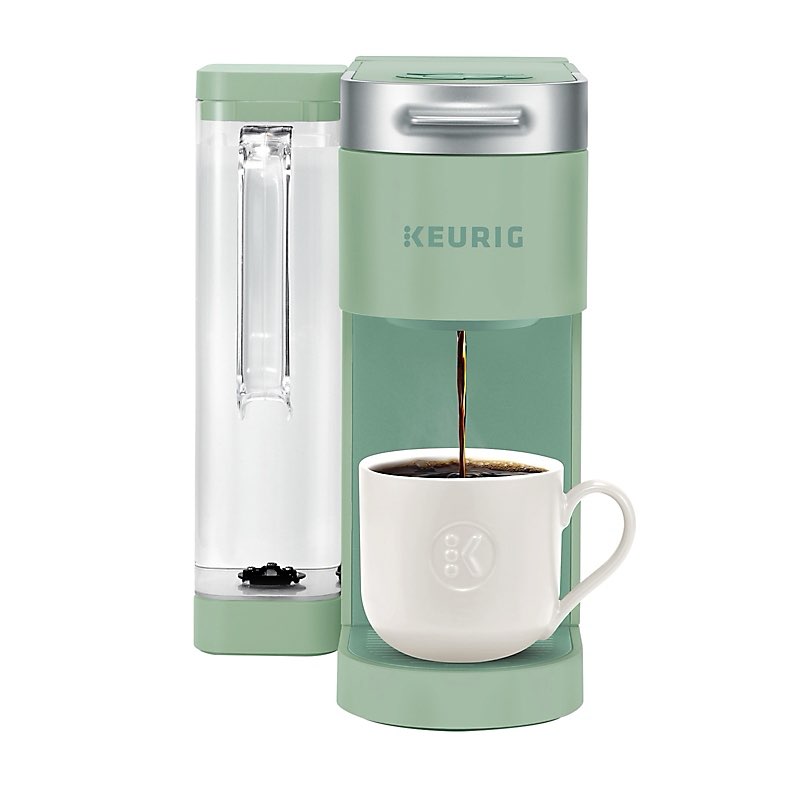 Keurig K-Supreme Plus SMART Coffee Maker, Single Serve K-Cup Pod Coffee Brewer, BREWID and MultiStream Technology, 78 Oz, green  green Maker