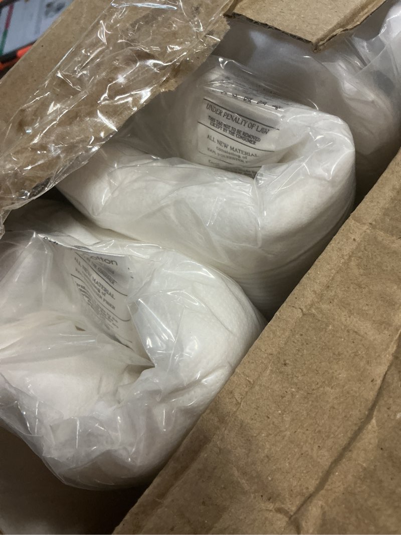 Condition photo showing New/Like New for lumbar throw pillow inserts (pack of 2, 12"x20", polyester) - rectangle pillow forms, fluffy cushion stuffers, back support for office chairs, couch, bed, living room, white 12"x20" (pack of 2)