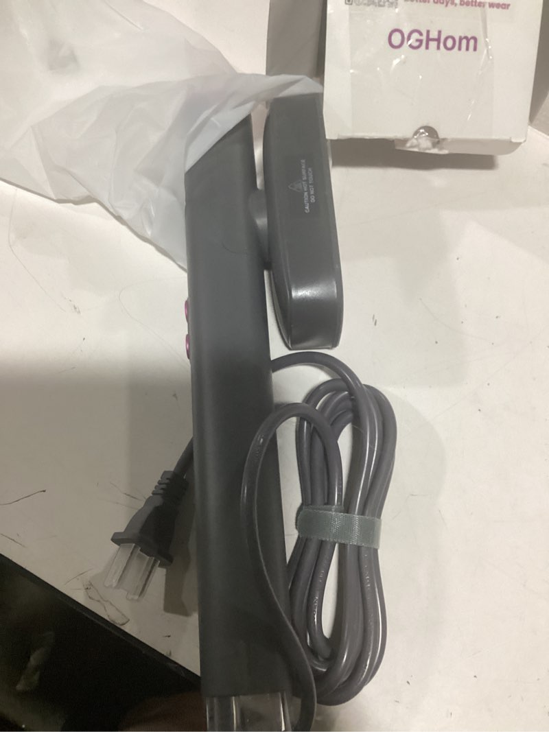 Condition photo showing Good Condition for oghom steamer for clothes, 110-240v travel steamer & iron 2 in 1, 1000w powerful steam, portable handheld garment wrinkle remover, 30s fast heat-up with dry & 2-steam control, for global & europe