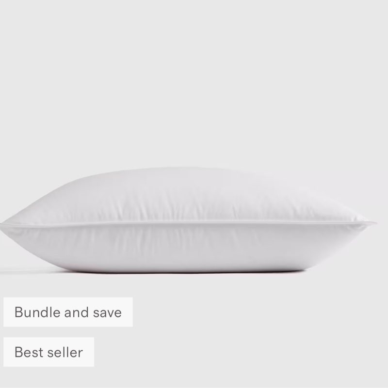 premium down alternative pillow