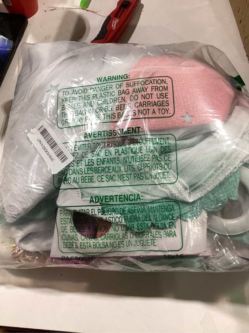 Condition photo showing Good Condition for xidi curtains for bedroom decor, rainbow pinkpugreen-52-45 pink purple green 52"w x 45"l (pack of 1)