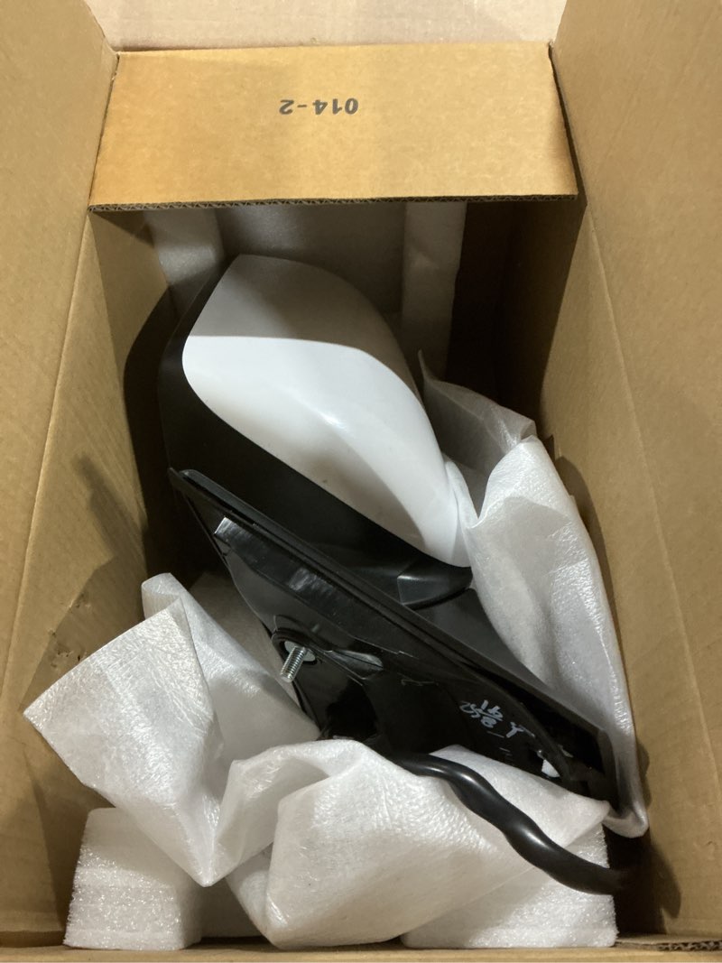 Condition photo showing As Is for Marretoo for Honda CRV 2017-2022 Side Mirror Assembly Driver Side for HONDA CR-V Accessories WHITE 9pin |POWER+SIGNAL+HEAT+BSM Replaces HO1320318(LH) WHITE Driver Side(LH)