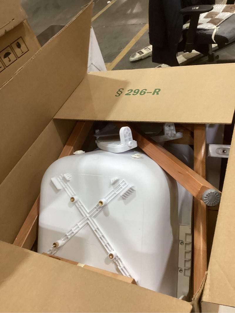 Condition photo showing As Is for Evolur Zoodle 2-in-1 High Chair for Baby & Toddler – Convertible High Chair to Toddler Chair, Padded Seat, 5-Point Safety Harness, Dual Dishwasher-Safe Trays, Solid Beechwood Legs – Pink