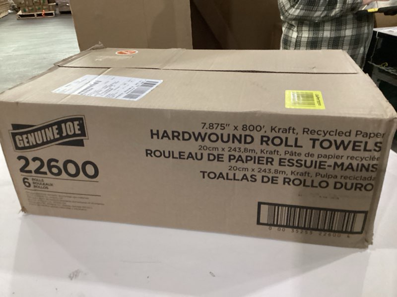 Condition photo showing New/Like New for Genuine Joe - GJO2506008 Jumbo Dispenser Roll Bath Tissue (8 roll pack)