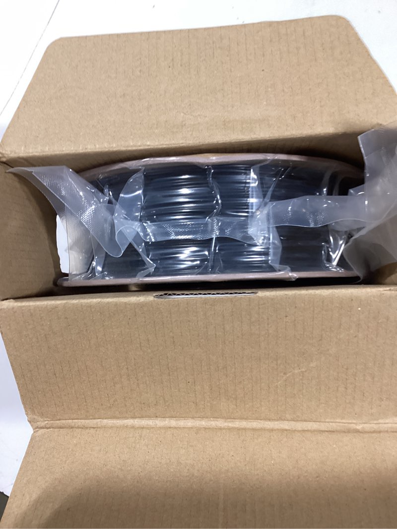 Condition photo showing Good Condition for 3d printing filament high-speed pla filament 1.75mm 300mm/s 1kg cardboard spool dimensional accuracy +/- 0.03 mm fit most 3d fdm printer -black basic-black 1kg