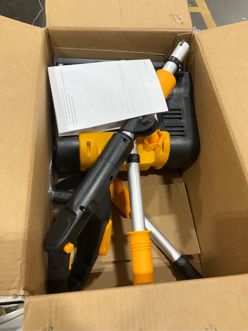 Condition photo showing Good Condition for Cordless Snow Shovel Compatible with DeWalt 20V MAX Battery (Tool Only), 11" Lightweight Electric Snow Blower with 20FT Max Throw & Adjustable Handle, Snow Thrower for Driveway, Deck, Patio & Steps