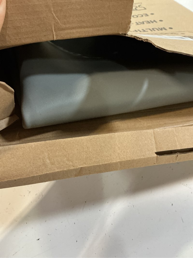 Condition photo showing Good Condition for 2mm thick silicone countertop mat, 31.5"x 23.6" silicone mats for kitchen counter, nonslip heat resistant mat, large kitchen counter mats, waterproof countertop protector, light gray light gray 31.5"l x 23.6"w