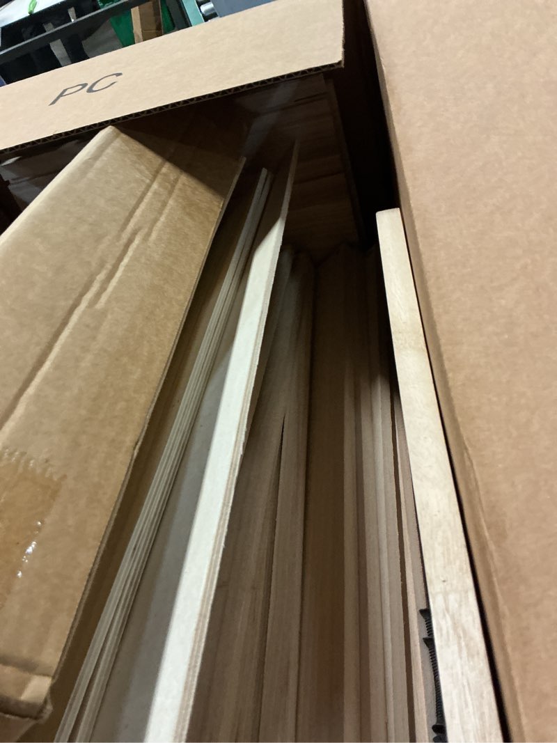Condition photo showing As Is for 20" l oversize wooden crates for storage, wood milk crates of farmhouse log color ,suitable for diy,vinyl record storage crates,extra large size rustic decration wood storage crates .