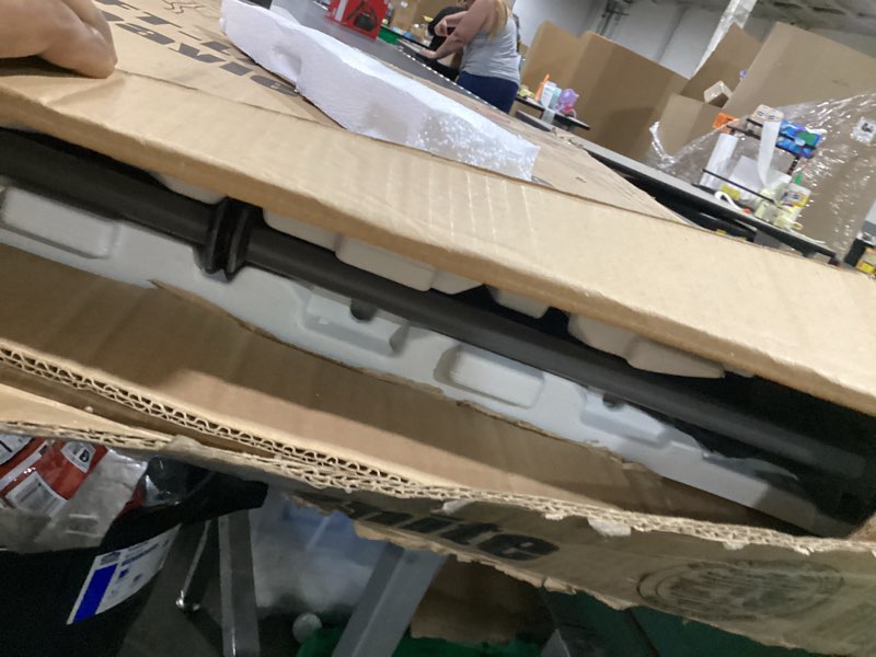 Condition photo showing Good Condition for fdw folding half portable foldable table for parties backyard events, white 70"