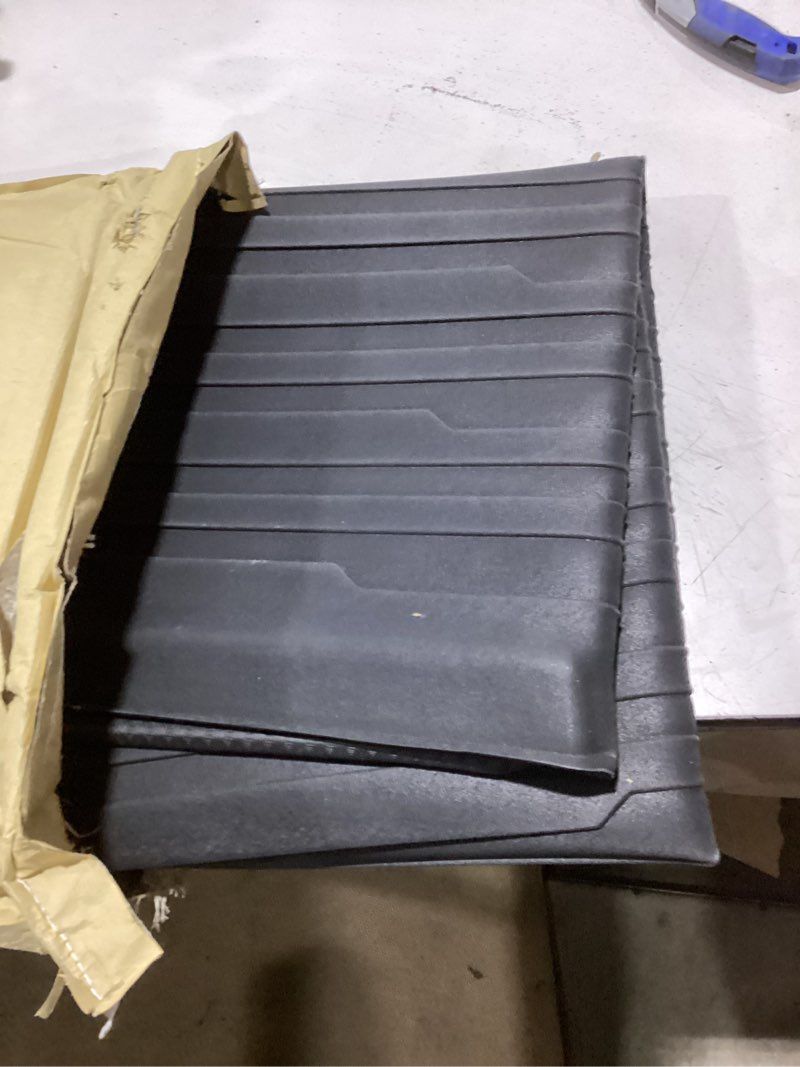 Condition photo showing Good Condition for mixsuper cargo liner for 2021-2025 2026 chevrolet tahoe/gmc yukon, behind the 2nd row seats, all weather cargo mat rear trunk liner black fit for tahoe/yukon | 2021-2026
