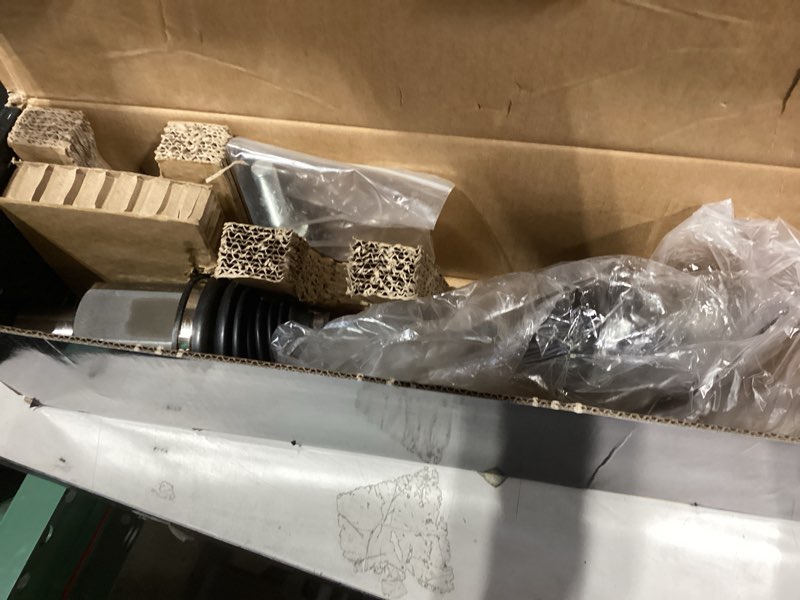 Condition photo showing As Is for a-premium cv axle shaft assembly compatible with mercedes-benz w205 series c300 2015-2017, c400 2015