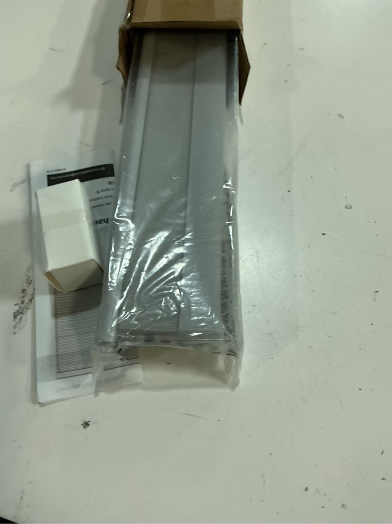 Condition photo showing Good Condition for lazblinds cordless cellular shades, light filtering honeycomb shades for home, thermal insulation noise reduction blinds for windows, 32'' w x 64'' h, grey light filtering-grey 32'' w × 64'' h