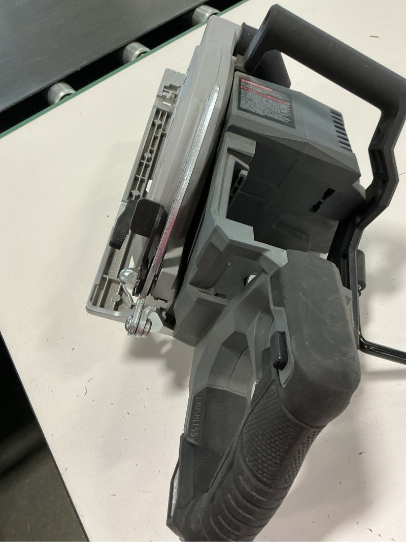 Condition photo showing As Is for FLEX 24V 7 1/4in Circular Saw Rear Handle Stacked Lithium (Bare Tool)