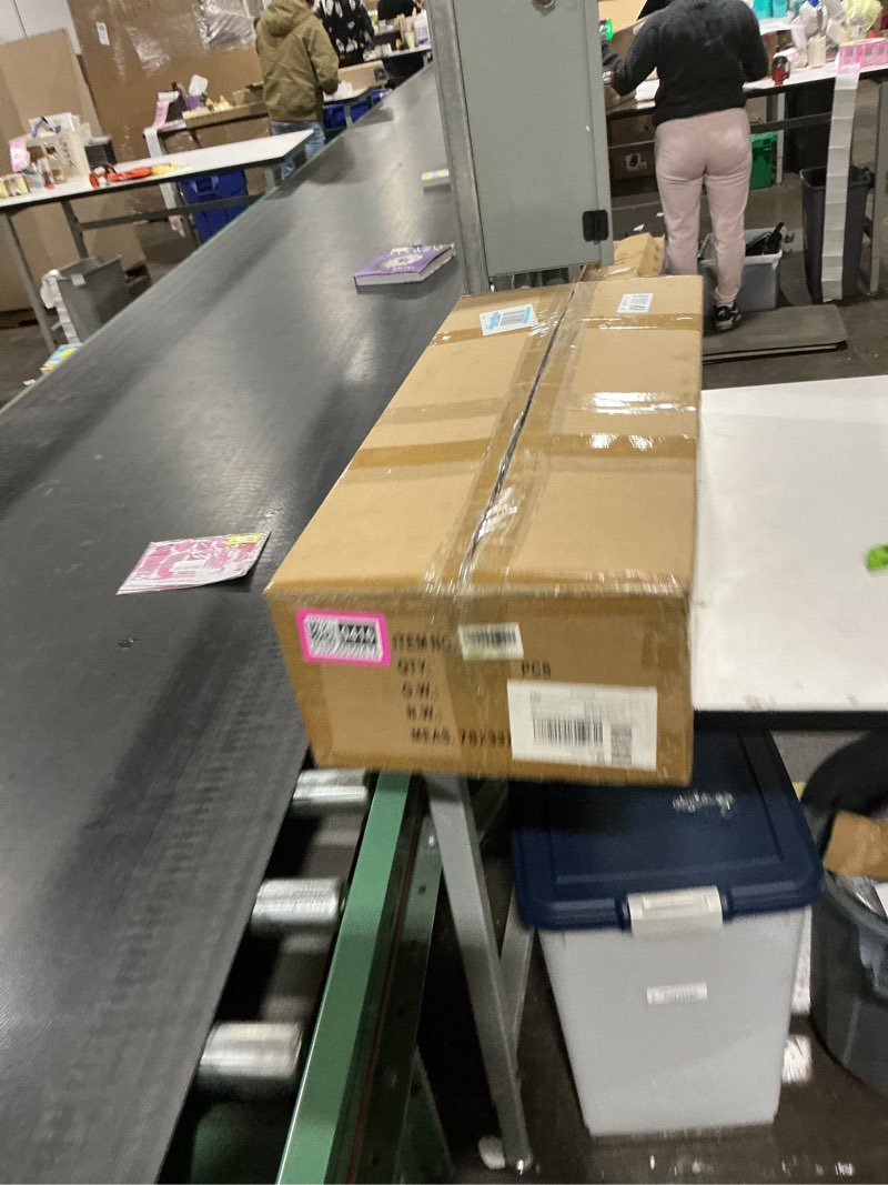 Condition photo showing As Is for Jin&Bao 4FT Potted Christmas Tree with 100 Lights, Artificial Xmax Tree Timer Function with Round Pine Cones & Red Berries, 3AA Battery Operated Christmas Decorations for Outdoor, Porch Frosted Tree 4FT-1Pack