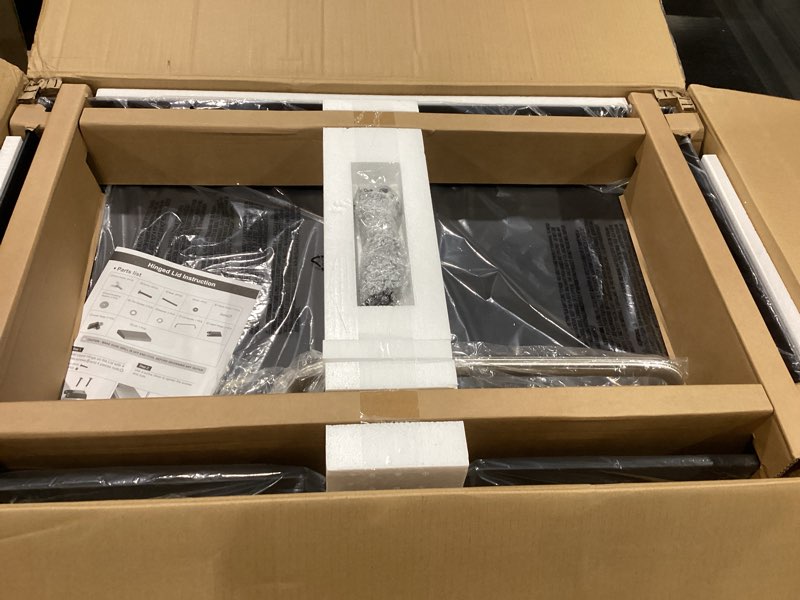 Condition photo showing New/Like New for 36 inch blackstone griddle grill cover with hinged hood, 2026 upgraded outdoor hard grill cover compatible with blackstone models 1554 1836 1825 1818 1565 1866 1984 1560 1863 2122 2177 36-inch