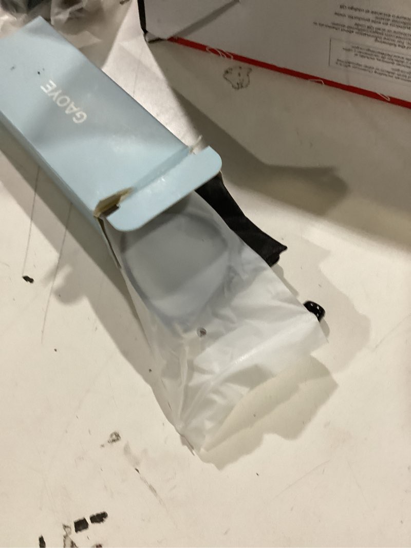 Condition photo showing New/Like New for Gaoye Blue Light Blocking Glasses - Trending Round TR90 Frames, Metal Arms, UV400 Protection - Matching Soft Case *1-light Black Frame/Transparent Lens Clear