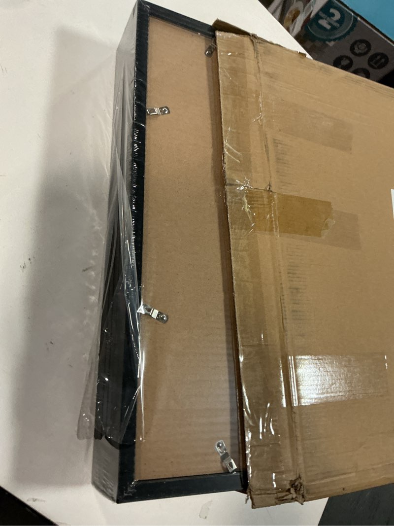 Condition photo showing Good Condition for upsimples 13x19 Picture Frame Set of 5, Display Pictures 11x17 with Mat or 13 x 19 Without, Wall Gallery Poster Frames, Black Black 13x19