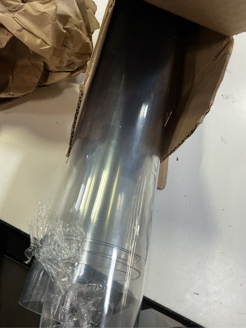 Condition photo showing Good Condition for lovepads clear desk mat 12 x 24 inch, 1.5mm thick clear table protector, waterproof plastic table cover protector, pvc desk protector mat, vinyl desk cover for desktop, coffee & dining table 12" x 24" (rectangular) clear 1.5mm