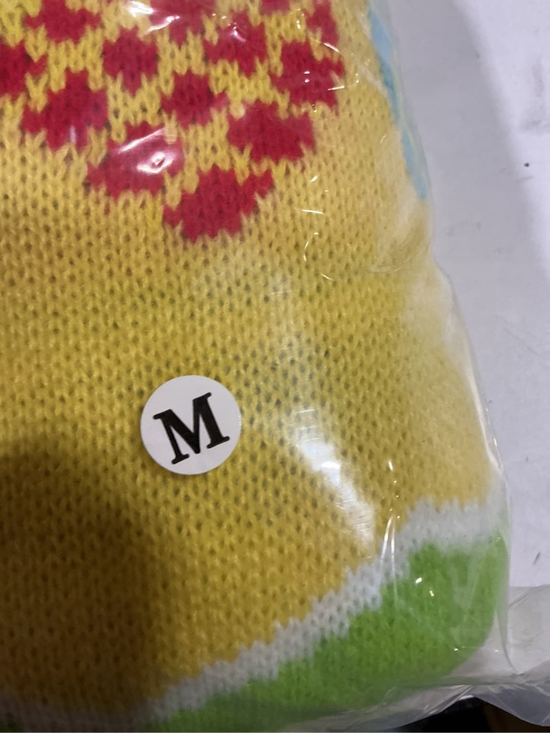 Condition photo showing New/Like New for MGparty Ugly Christmas Sweater for Women 2025 Christmas Cute Light Up Sweaters Holiday Party Novelty Funny Pullover Medium Yellow