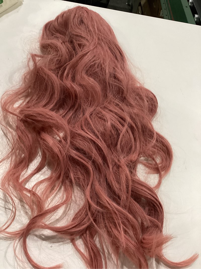 FESHFEN pink wig