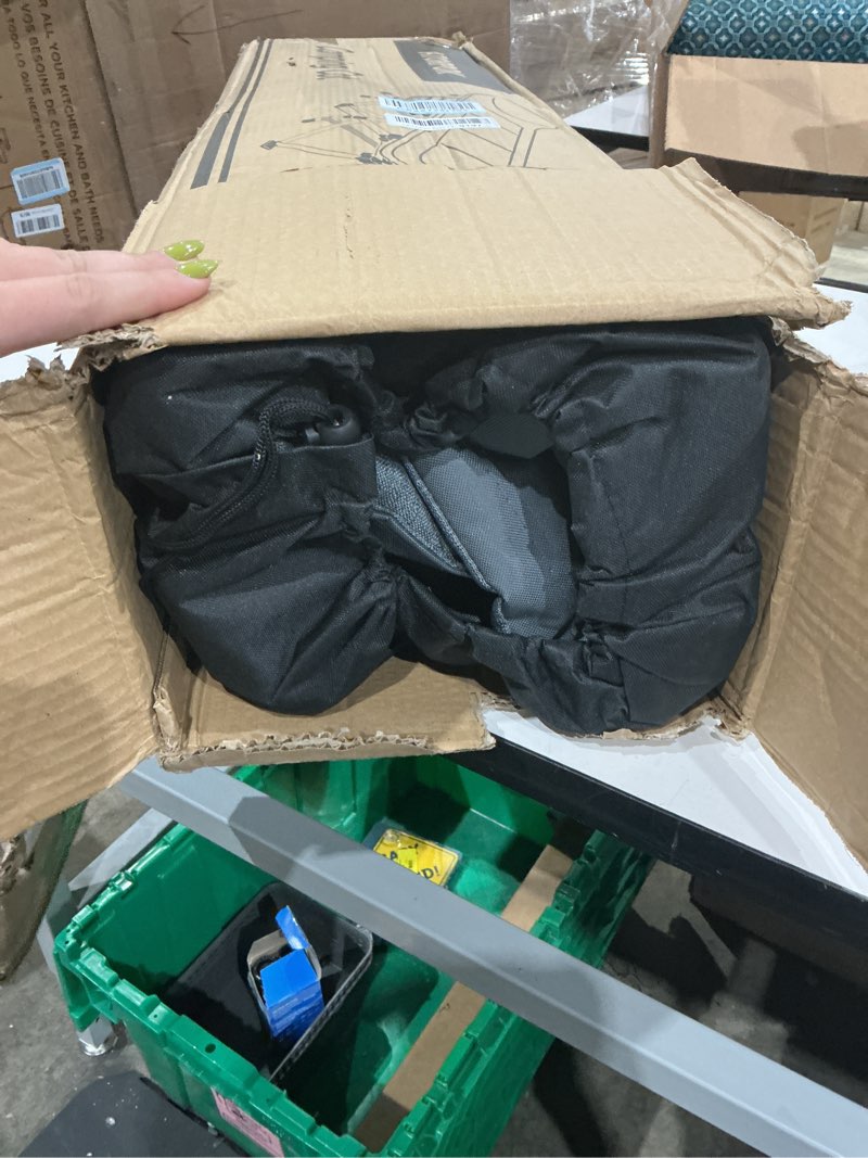 Condition photo showing Good Condition for atorpok camping cot for adults with cushion and pillow, portable folding bed for sleeping, lightweight tent cot with carry bag supports 450 lbs (grey)