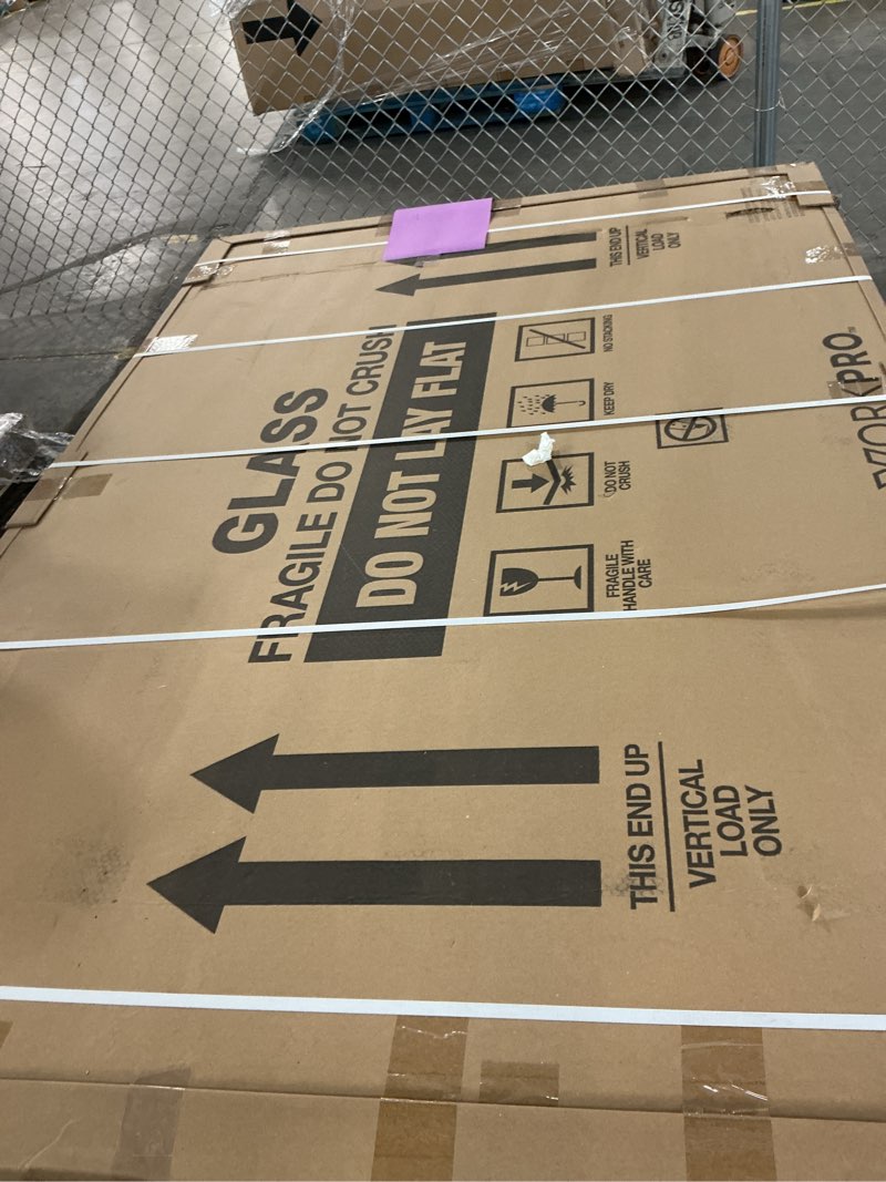 Condition photo showing New/Like New for workpro™ magnetic glass unframed dry-erase whiteboard, 72" x 48", white