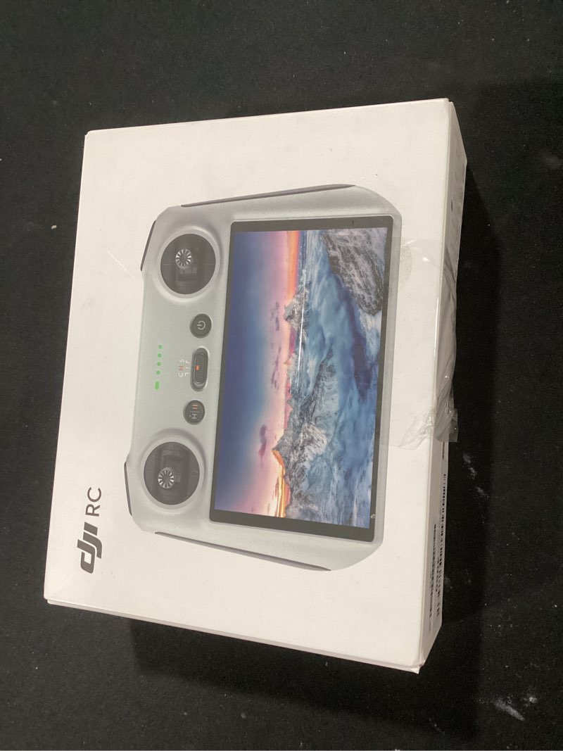 Condition photo showing As Is for DJI RC, Remote Controller with Lightweight Body, FHD Screen, 4hr Battery, Precision Control Sticks, 